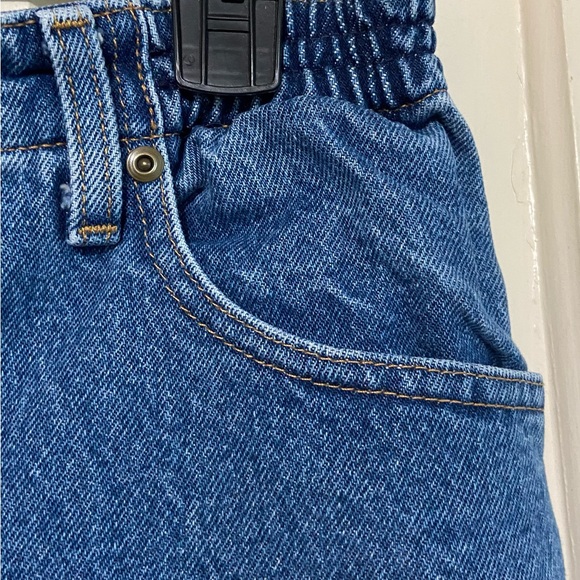 L.L.Bean Womens Jeans 16 P Original Fit Relaxed Blue Denim High Rise - Picture 6 of 11